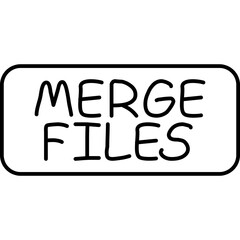 Merge Files Icon