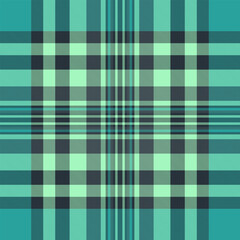 Seamless teal and mint green plaid pattern.  Perfect for textile design, fashion, website backgrounds, or any project needing a fresh, modern, and stylish checkered texture.