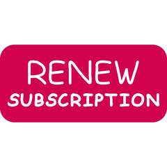 Renew Subscription Icon