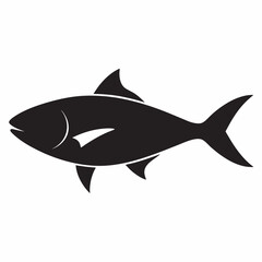 Fototapeta premium Bluefish silhouette
