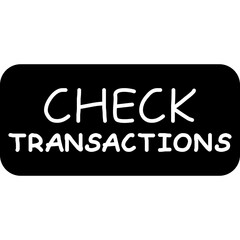 Check Transactions Icon