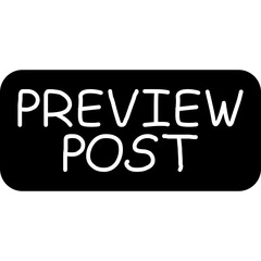 Preview Post Icon