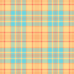 Vibrant pastel plaid pattern. Perfect for textile design, website backgrounds, or crafting projects.  A cheerful, summery design evoking feelings of warmth and happiness.