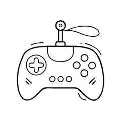 game controller icon, game controller vector illustration-simple illustration of game controller, perfect for game controller logos and icons