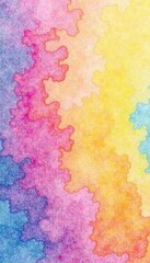 Obraz premium Watercolor brush background with pastel rainbow swirls and soft, blended colors , art, gradient