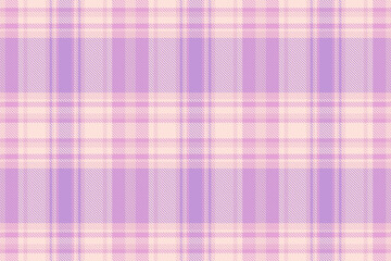 List vector background pattern, gentle tartan texture seamless. Abstract textile fabric plaid check in light and purple colors.