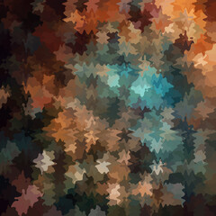 Colorful splashed abstract background. Splash effect and camouflage. Splattered backdrop.