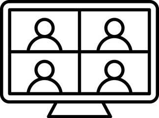 online meeting icon