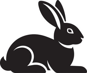 vector illustration of a rabbit