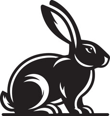 vector illustration of a rabbit