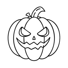 pumpkin icon, pumpkin vector illustration-simple illustration of pumpkin, perfect for pumpkin logos and icons