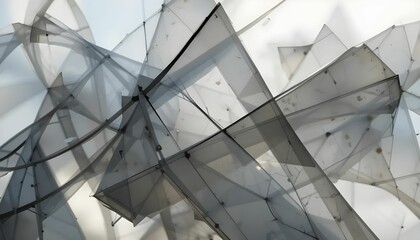 Abstract arrangement of colorful geometric shapes on white background, flat lay, minimal design, soft shadows.

