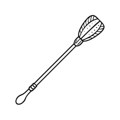 cocktail stirrer icon, cocktail stirrer vector illustration-simple illustration of cocktail stirrer, perfect for cocktail stirrer logos and icons