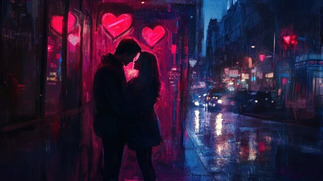 Escenas rom&Atilde;&iexcl;nticas para el 14 de febrero o valentine's day