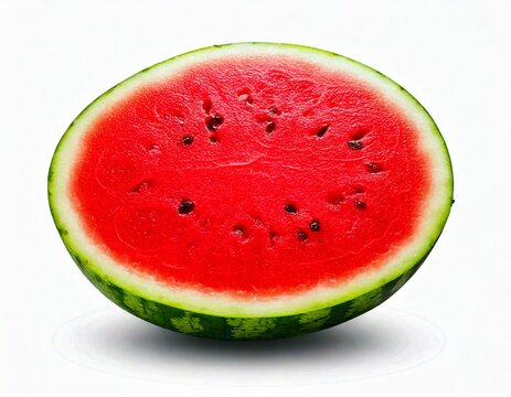  Juicy Watermelon Slice- Stock Photo generated ai 
