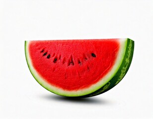  Juicy Watermelon Slice- Stock Photo generated ai 
