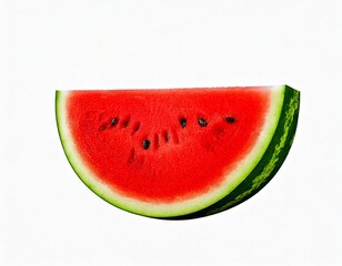  Juicy Watermelon Slice- Stock Photo generated ai 