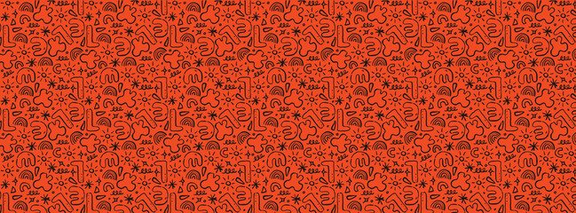 Abstract Seamless Background with Repetitive Lines

