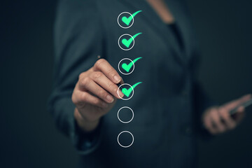 Reviewing and completing online survey forms document management system Assessment form,...