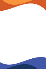 abstract background with blue waves