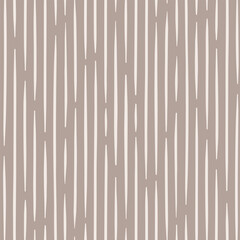 Blue stripes seamless pattern. Cute graphic lines vector print. Watercolor sea stripes background