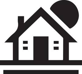 home icon on white background