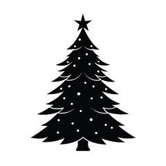 Obraz premium christmas tree vector