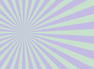 Vector retro background with spiral blue and purple stripes. Vintage sunburst in pop art style with smooth radial lines. Perfect for posters, party flyers, circus themes or funky retro design © shedesign