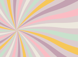 Abstract striped pattern. Pop art background. Pink candy background. Whirlpool background. Twisted background. Swirl pattern. Lollipop pattern.