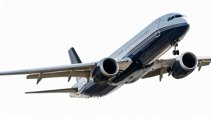 Fototapeta premium airplane on a white background