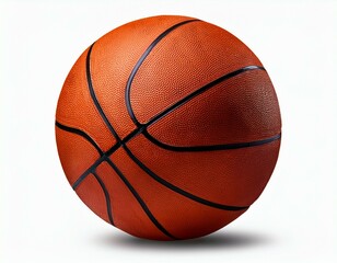 Fototapeta premium basketball isolated on white