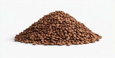 Pile of Roasted Coffee Beans