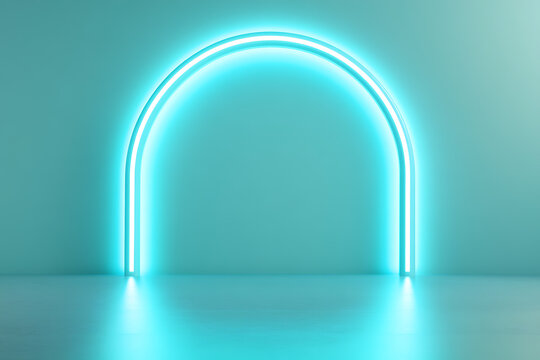 Light blue technological background with minimal 3D objects, creating a clean and modern scene for tech, presentations, and digital branding visuals.

