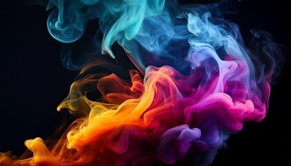 Obraz premium fire and smoke