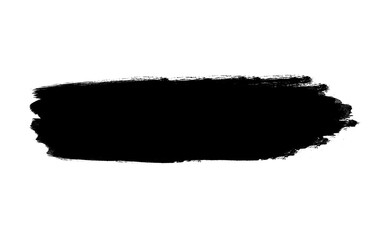 Abstract brush stock isolated on transparent PNG file