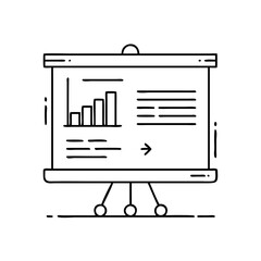 projector screen icon, projector screen vector illustration-simple illustration of projector screen, perfect for projector screen logos and icons