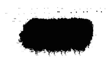 Fototapeta premium Abstract brush stock isolated on transparent PNG file