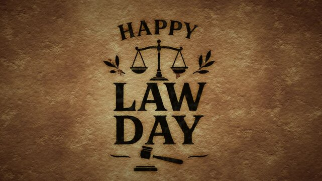 Animation Timeless Justice: Happy Law Day in Ancient Ink