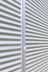 Gray factory building details