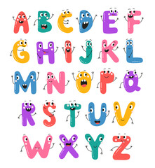 Happy birthday greeting card with cake, candle, balloons and party decorations. Holiday postcards. Flat vector illustrations