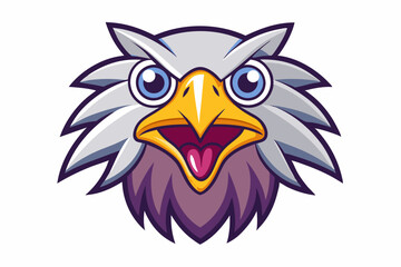 eagle owl vector illustration