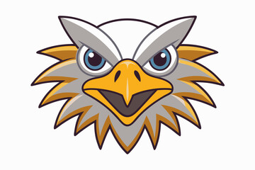 eagle owl vector illustration