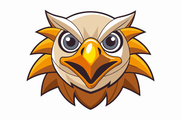 eagle owl vector illustration