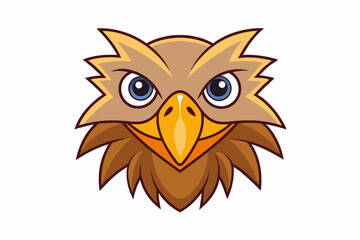 eagle owl vector illustration