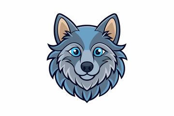 vector illustration of a dog