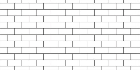 Fototapeta premium White brick background texture. White brick pattern and white background wall brick. 