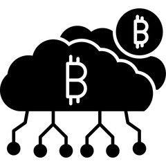 Cloud Mining Icon