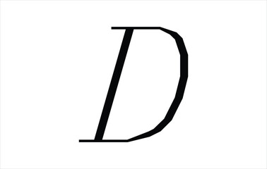Elegant Letter D logo Vector Template Initial Letter D Logo Design. Creative And Modern D logo