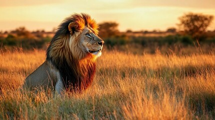 Majestic black-and-white lion with piercing blue eyes, a symbol of rare beauty and untamed wilderness.