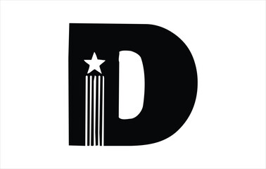 Elegant Letter D logo Vector Template Initial Letter D Logo Design. Creative And Modern D logo